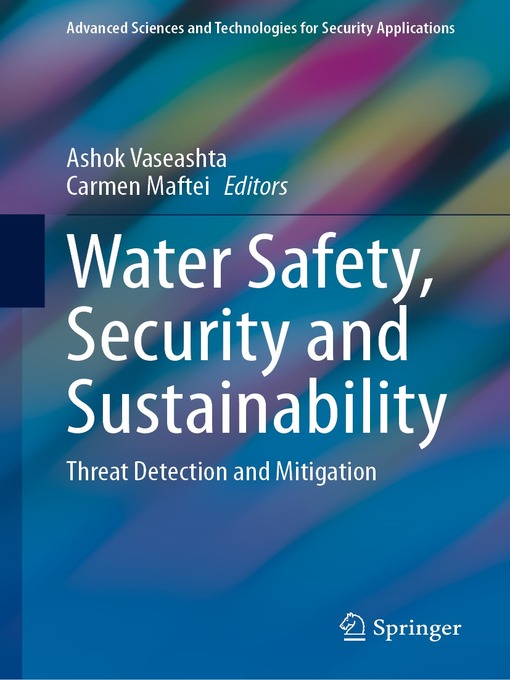 Title details for Water Safety, Security and Sustainability by Ashok Vaseashta - Available